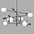 Gooey Glow Chandelier 3D model small image 1