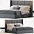 Modena Rectangular Channel Bed 3D model small image 1