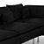 Modern Ikea SÖDERHAMN Sectional for Stylish Living 3D model small image 3