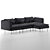 Modern Ikea SÖDERHAMN Sectional for Stylish Living 3D model small image 7