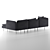 Modern Ikea SÖDERHAMN Sectional for Stylish Living 3D model small image 9