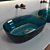 Elegant Oval Cristalmood Washbasin 3D model small image 2