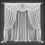 Elegant Polys Curtains 3D model small image 2