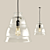 Elegant Glass Ceiling Lamps 3D model small image 10