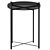 Gladom: Stylish Metal Side Table 3D model small image 3