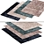 Velvet Touch Mart Visser Rug 3D model small image 1