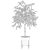 Elegant Ficus Benjamina Tree 3D model small image 4