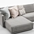 Novamobili Mac Sofa: Stylish Comfort for your Living Space 3D model small image 2