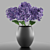 Lilac Hydrangea Bouquet 3D model small image 1