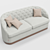 Stylish Wedyan Sofa: Unwrapped, Retopologized, and Meshsmooth-Enhanced! 3D model small image 3