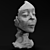 Sculpted Face Artistry 3D model small image 2