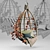 Cozy Hanging Hammock Chair 3D model small image 6