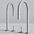 Versatile Kitchen Faucet with Handshower 3D model small image 3