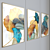 Title: Ethereal Beauty: Framed Canvas Painting 3D model small image 2