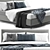 Elegant Andersen Minotti Bed - 2012 Design 3D model small image 4