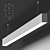 HOKASU 35/56 Linear Luminaire - Elegant Illumination Solution 
Linear Luminaire: HOKASU 35/56 3D model small image 4