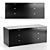 Sleek TV Stand with Drawers 3D model small image 1