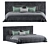 Convertible Sofa Bed: 2015 Model+Corona Render 3D model small image 1