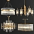 Modern Chandeliers Collection: Illuminate Your Space 3D model small image 1