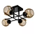 ALFA Transfer Max 25364: Sleek Loft Chandelier 3D model small image 1