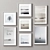 Versatile Collection of 7 Picture Frames 3D model small image 4