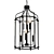 Gothic Charm Pendant Light 3D model small image 1