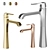 Chérie Tall Basin Mixer: Chrome, Gold, Rose Gold 3D model small image 1