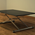 Versatile Modern Black Glass Table 3D model small image 1