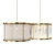 Elegant Crystal Ceiling Light 3D model small image 2