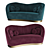Kelly Sofa: Luxurious Comfort by KOKET 3D model small image 1