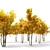 Autumn Bliss: Two Majestic Trees 3D model small image 2