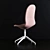 Stylish Ikea LANGFJALL Chair with 10 Variations 3D model small image 8