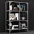 FJELLBO Black Shelf - Stylish and Functional Storage Solution 3D model small image 2