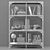 FJELLBO Black Shelf - Stylish and Functional Storage Solution 3D model small image 6