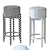 Leonardo Barstool by Pure Furniture 3D model small image 3