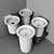 Agape In-Out Washbasin: Elegant Italian Design 3D model small image 4