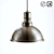 Lizia Industrial Metal Luminaire 3D model small image 1