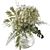 Vibrant Green Hydrangea Bouquet 3D model small image 3