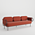 Minimalist Nave Lounge: Modern Seating 3D model small image 1