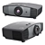 BenQ W5700 Projector: High-Definition Visuals 3D model small image 4