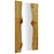 Tika Wood Mirror: Elegant and Functional 3D model small image 2