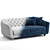 Elegance and Comfort Combined: Ottavia Sofa 3D model small image 3