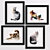 Contemporary Style Cat Art Set 3D model small image 1