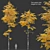 Autumn Aspen Trees: 8-10m Height 3D model small image 1