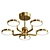 Elegant H820-2 Ceiling Light 3D model small image 1