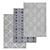 Versatile 3-Piece Carpet Set 3D model small image 1