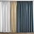 Elegant Drapery: Model Curtain 110 3D model small image 1