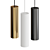 Sleek LED Pendant Straight 3D model small image 2