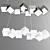 Contemporary Gallery LED Chandelier 3D model small image 2