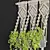 Boho Bliss Macrame Planter 3D model small image 2